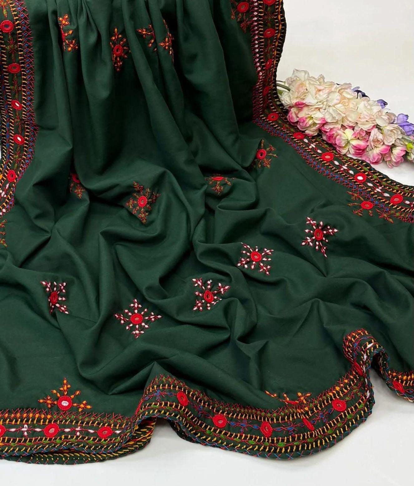 Balochi embroidery chader