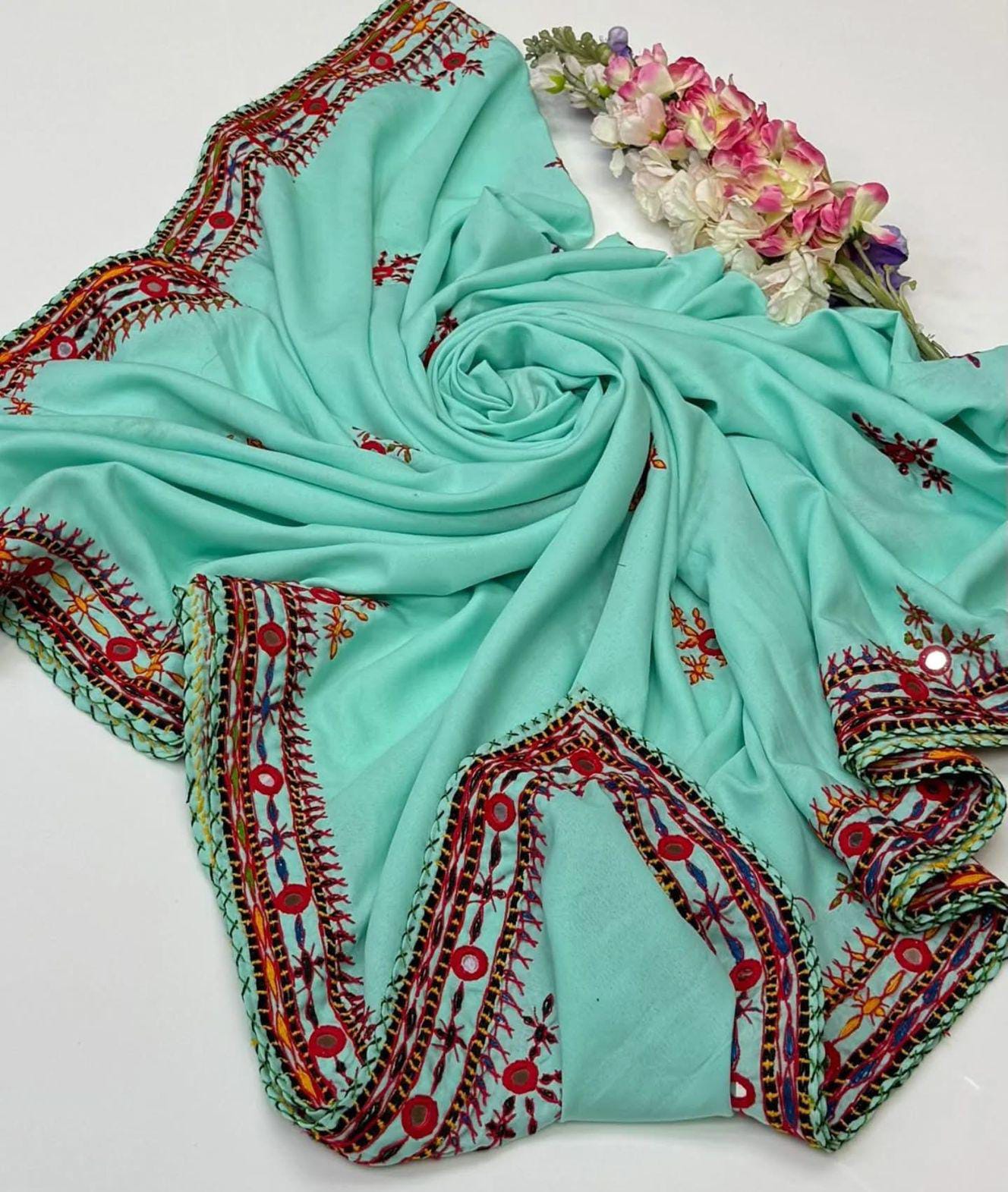 Balochi embroidery chader