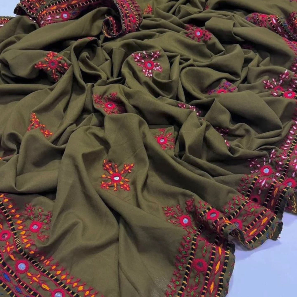 Balochi embroidery chader