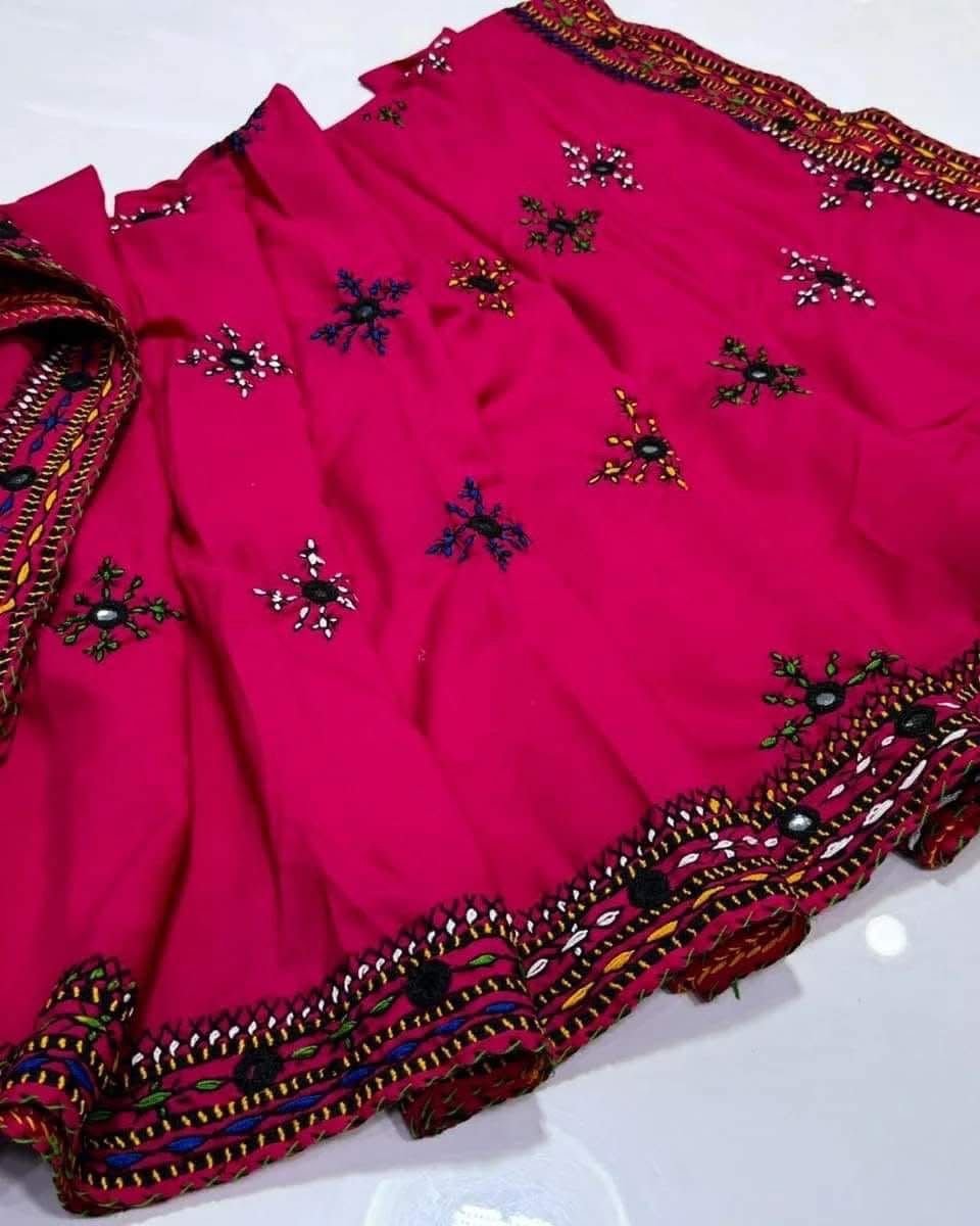 Balochi embroidery chader