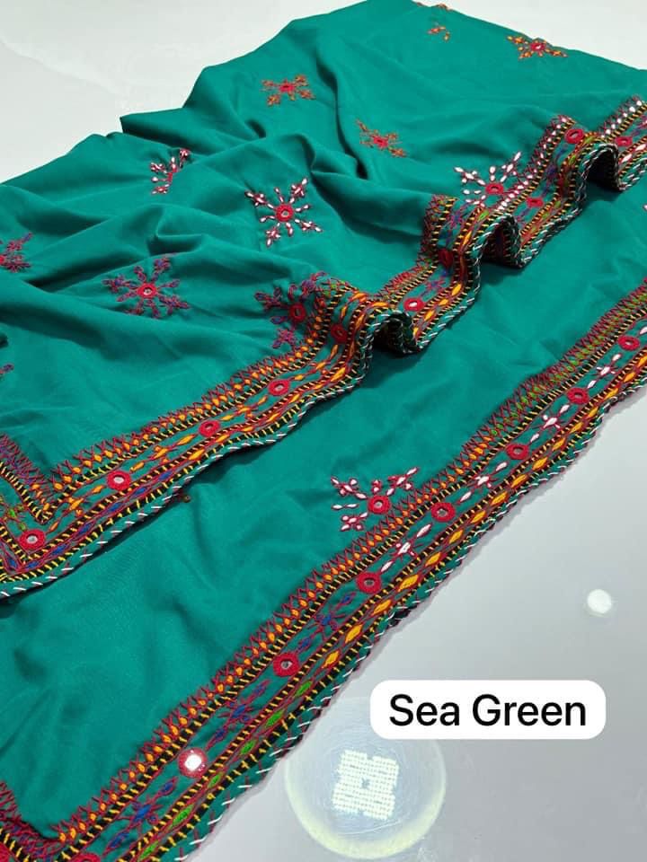 Balochi embroidery chader