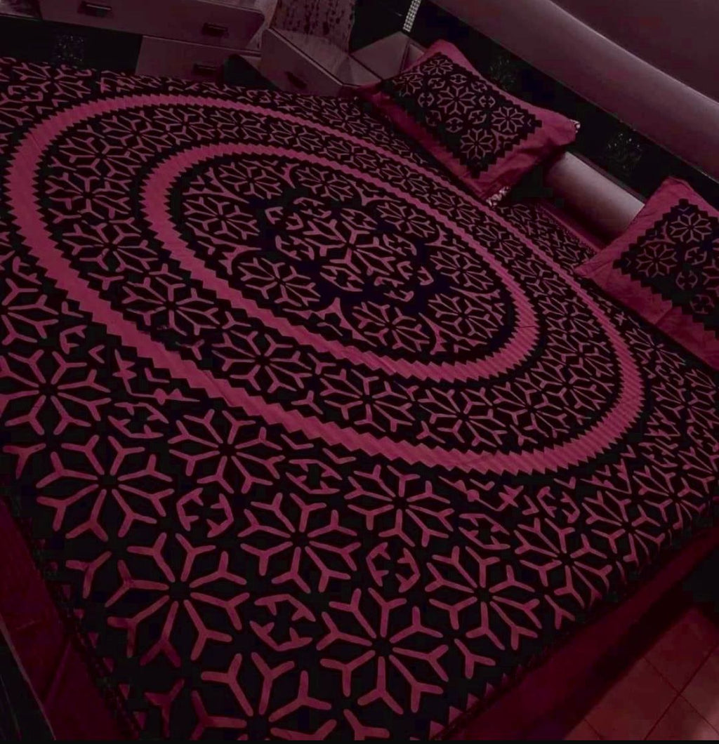 ✨Block print work,✨ ✨bedsheets✨