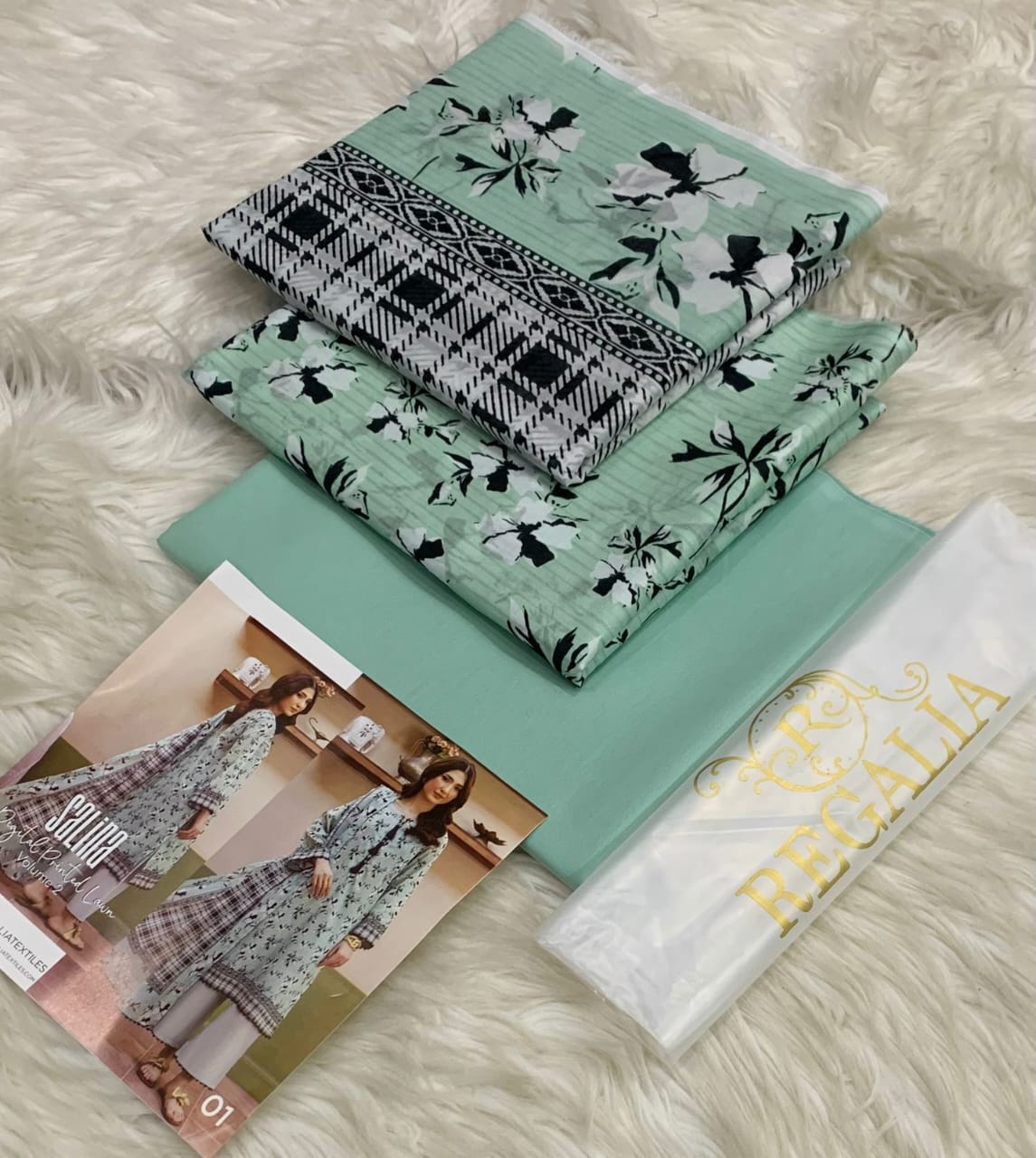 Lawn 3pc dress