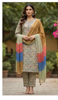 Gull ahmed 3pc lawn suit