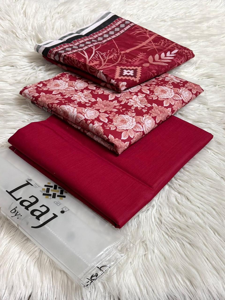 🌹Laaj lawn suit 3pc🌹