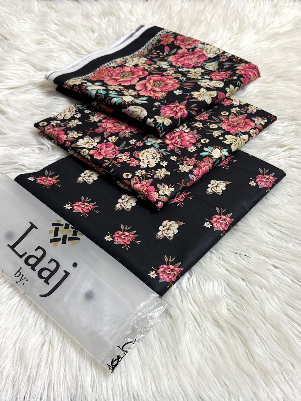 🌹Laaj lawn suit 3pc🌹