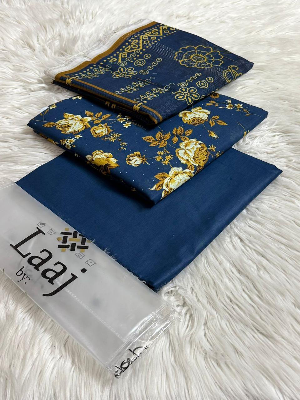 ✨Laaj *lawn 3pc suit ✨
