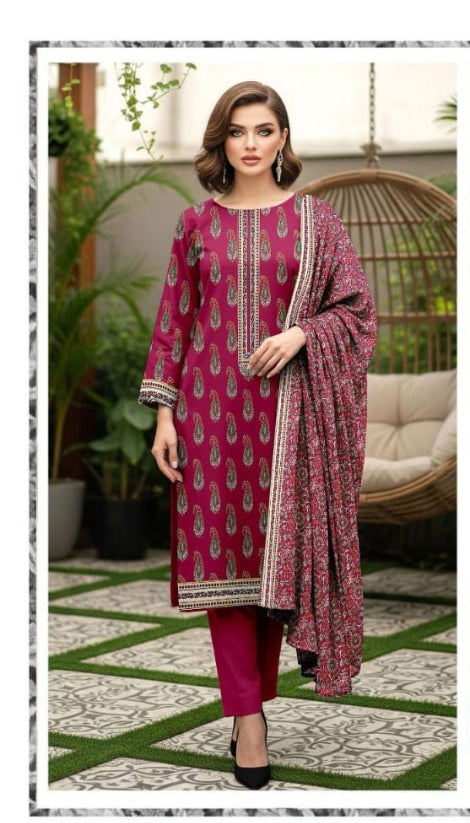 Bareezz lawn 3pc suit