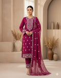 Embroidery lawn cotton suit