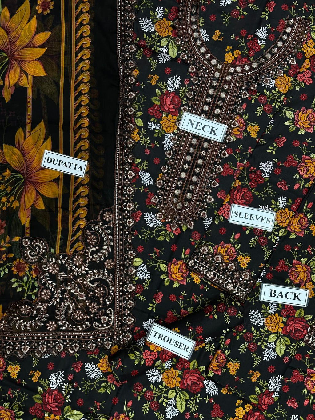 Maria B lawn 3pc suit