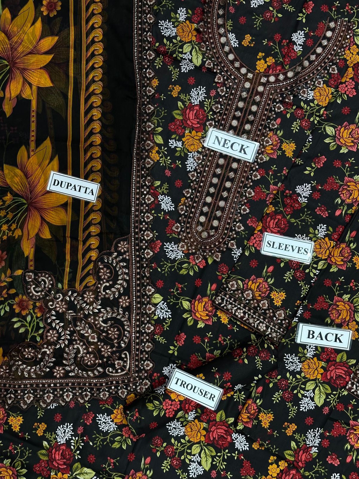 Maria B lawn 3pc suit