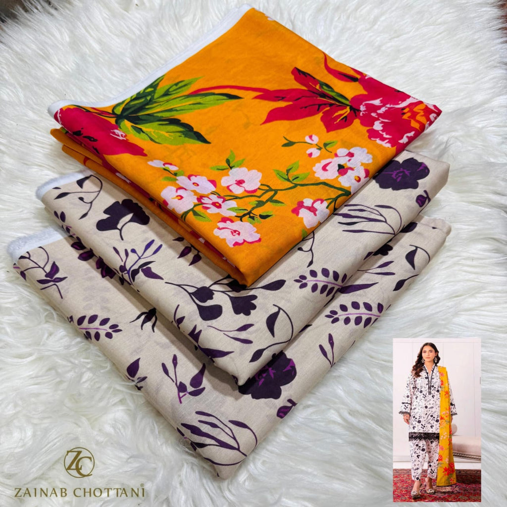 Brand: Zainab chottani lawn 3pc suit