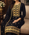 Embroidery lawn cotton suit