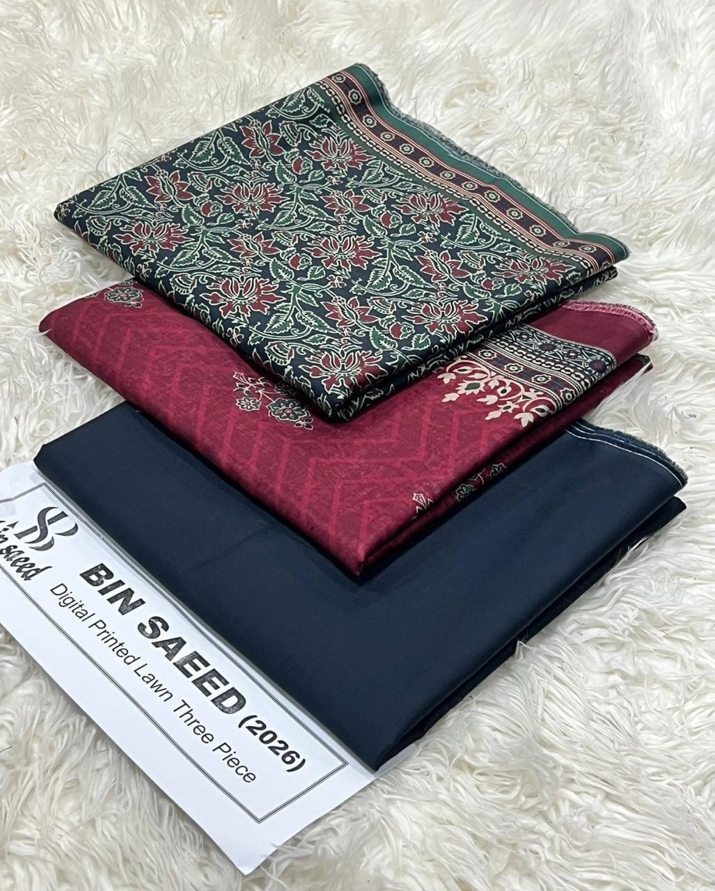 Bin saeed original lawn