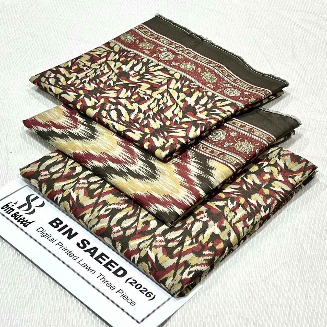 Bin saeed original lawn
