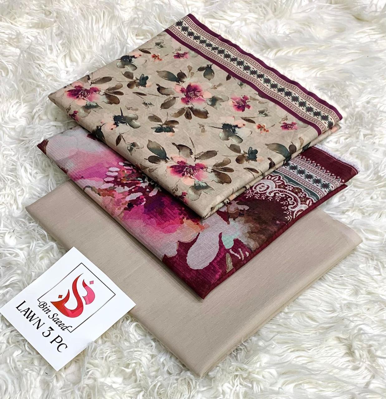 Bin saeed original lawn