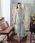 Net embroidery suit