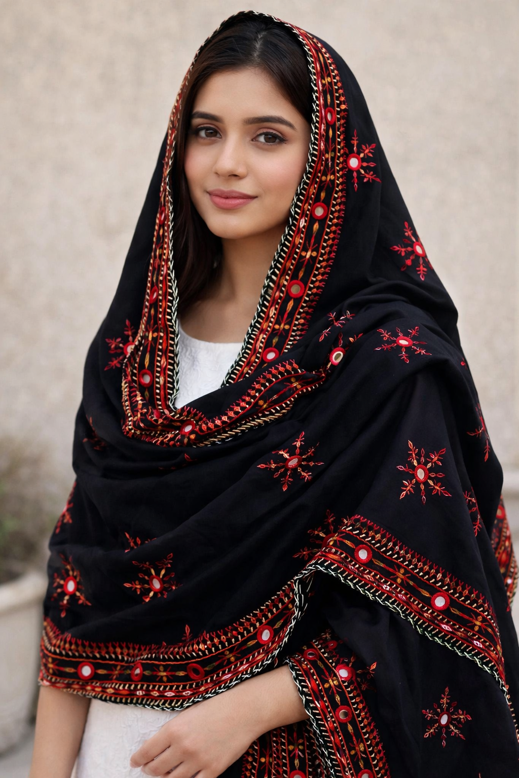 Balochi embroidery chader